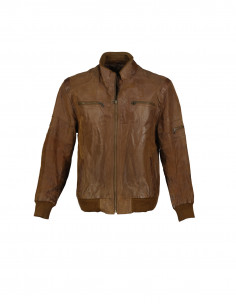 Vintage men's real leather jacket