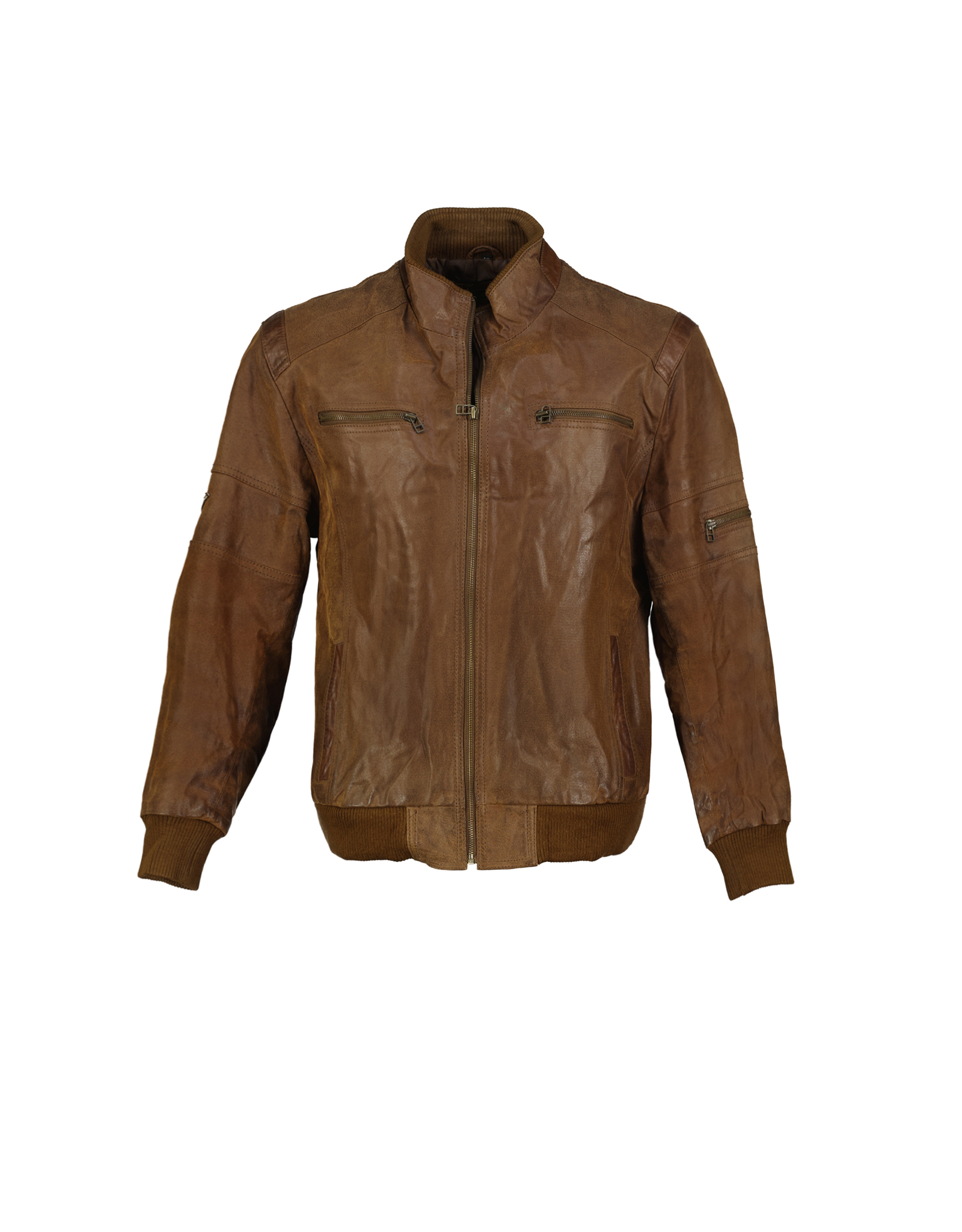 Vintage men's real leather jacket