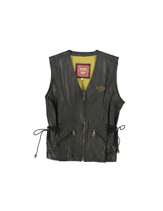 Stair Ways women's real leather vest