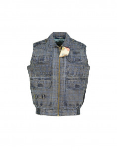 Pert men's denim vest