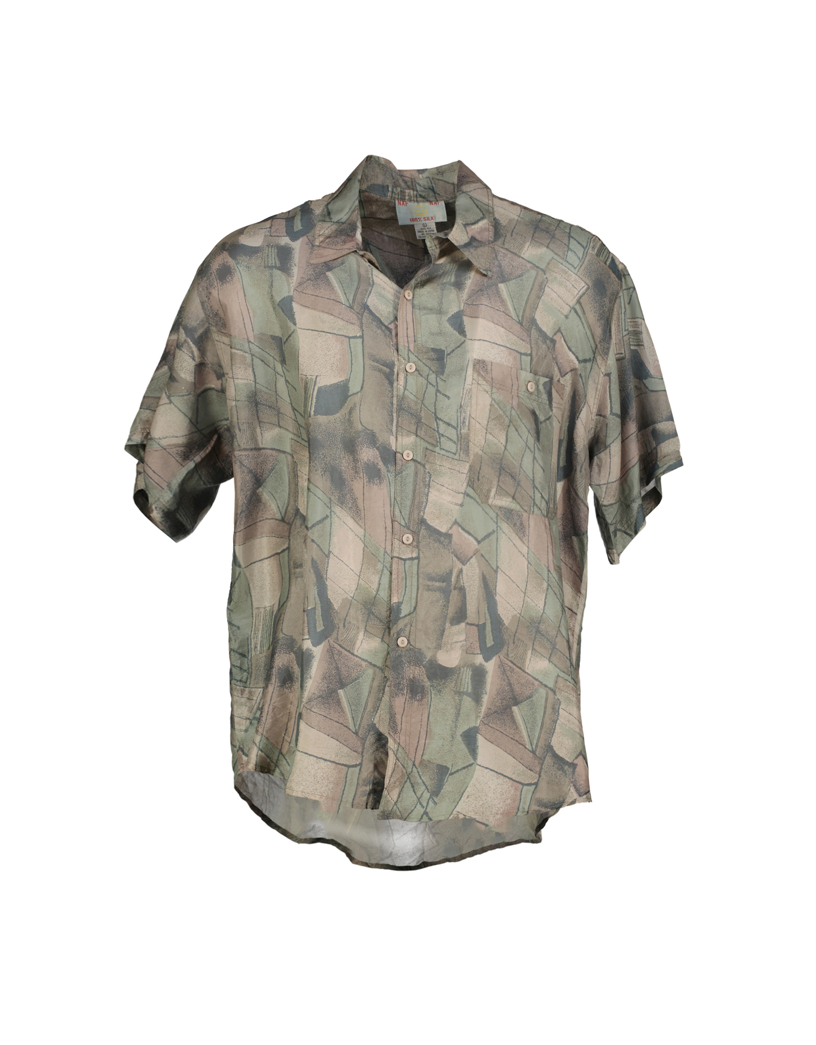 NAF NAF men's silk shirt