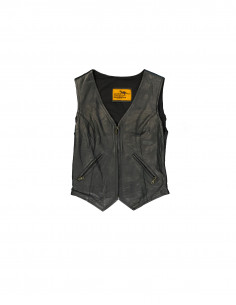 Aussie Apparel women's real leather vest