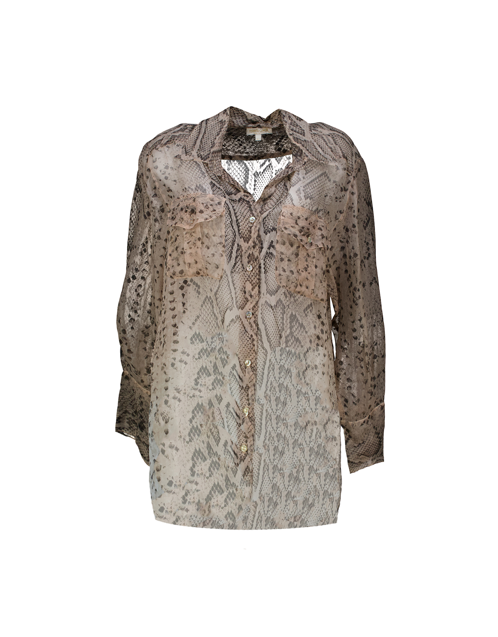 Roberto Cavalli women's silk blouse