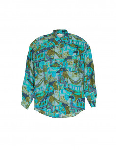 India men's silk shirt