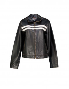 Vintage women's faux leather jacket