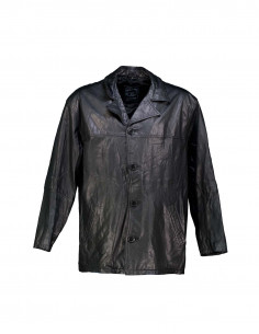 Jack Daniel's men's real leather jacket