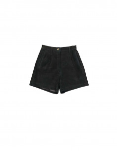 Vintage women's suede leather shorts