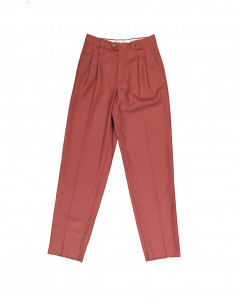 Burberrys women's pleated trousers