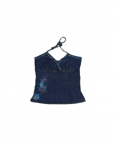 Vintage women's denim top