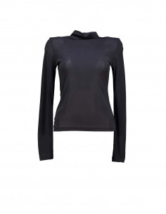 Kenzo women's silk roll neck top