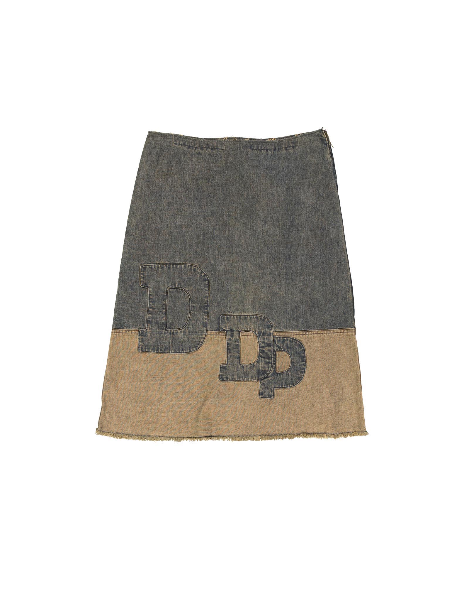 Vintage women's denim skirt