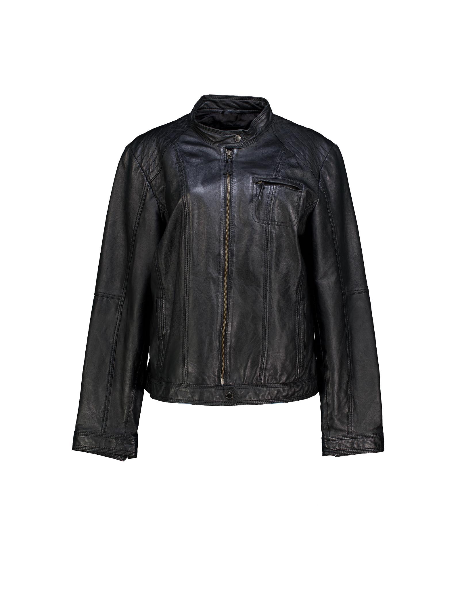 S.Oliver women's real leather jacket