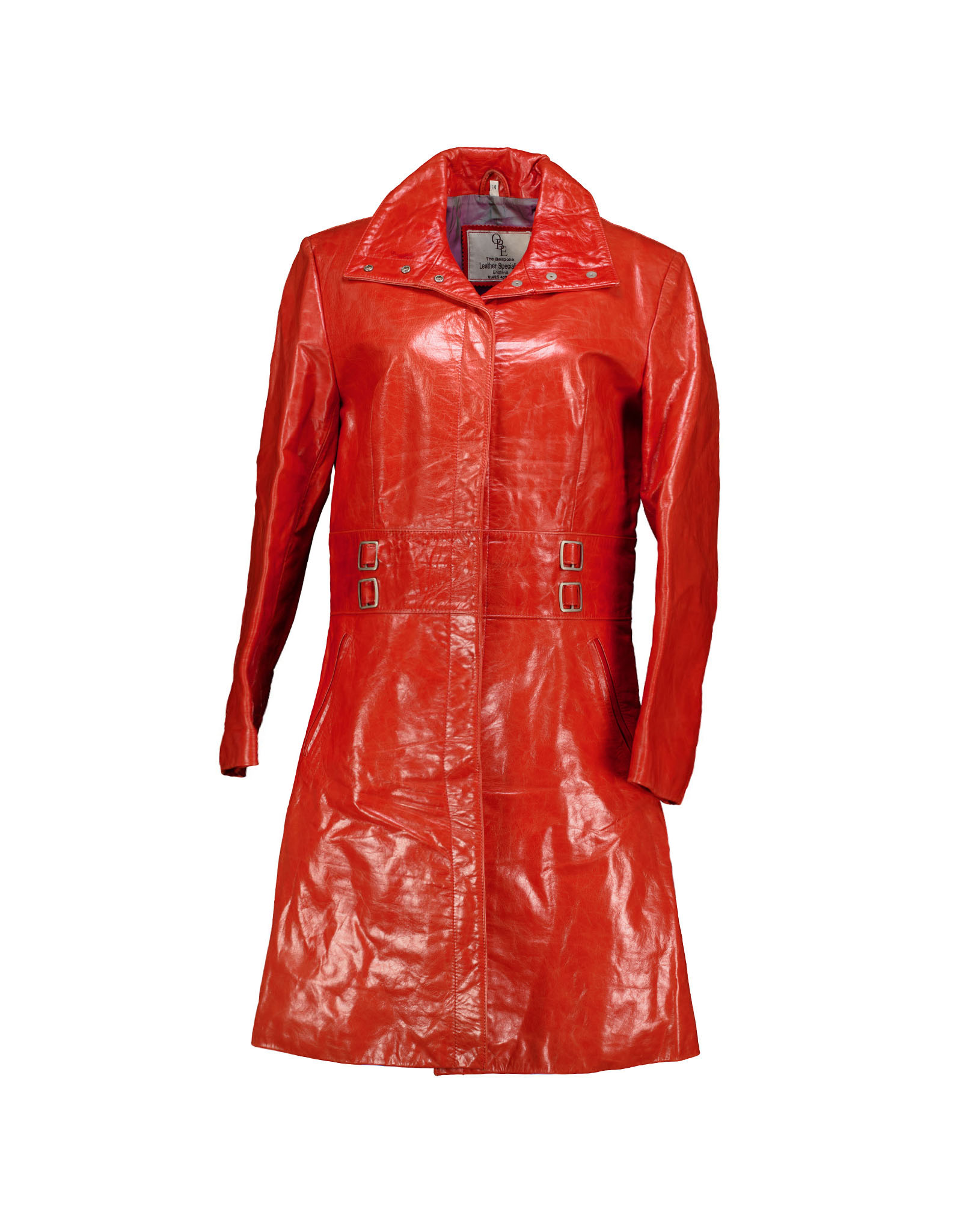 OBE women's real leather coat