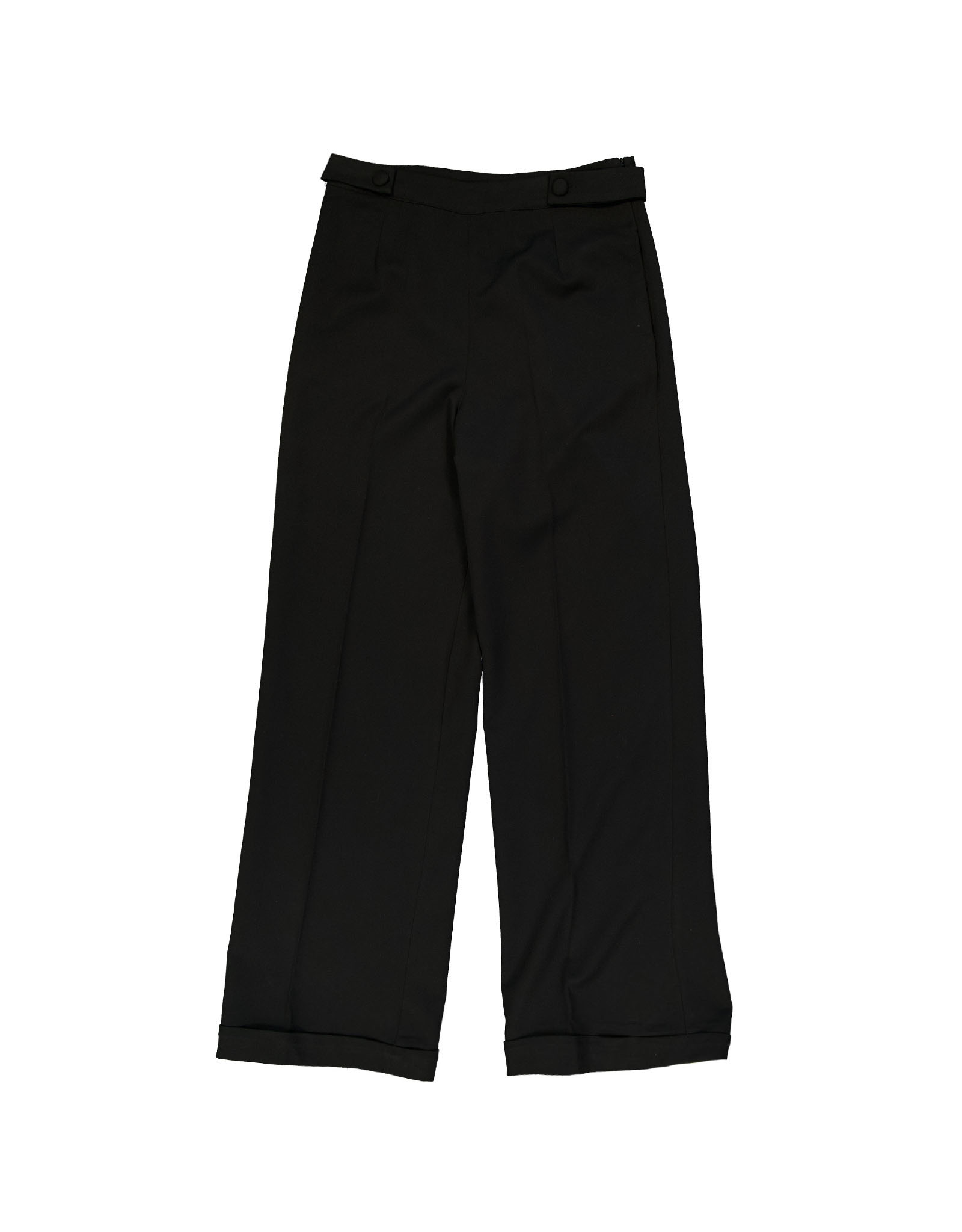 Banned women's straight trousers