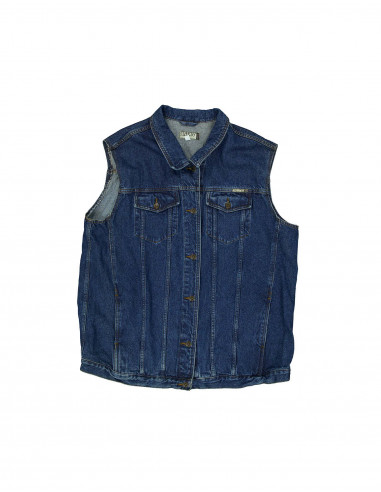 the inner peace denim vest – YZ