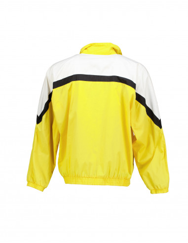 ウェア Men's Yellow and White Jacket Generic Men's Yellow White Sheepskin Leather Moto Jacket