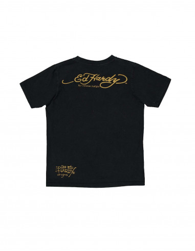 Ed Hardy ロゴプリント Tシャツ XS 黒 ed-hardy-women-s-t-shirt.jpg