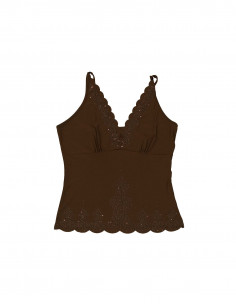 Vintage women's sleeveless top