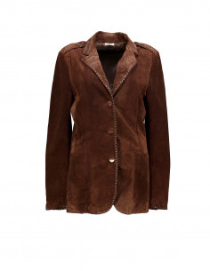 Miu Miu women's suede leather jacket