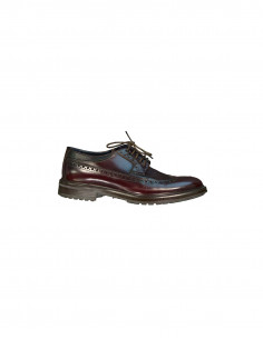 Cristiano Gualtieri men's real leather brogue shoes