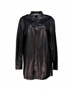 Jil Sander women's real leather shirt jacket