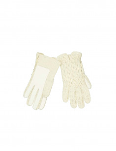 Vintage women's knitted gloves