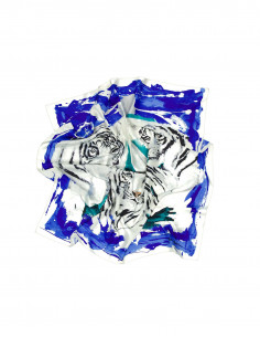 Vintage women's silk scarf