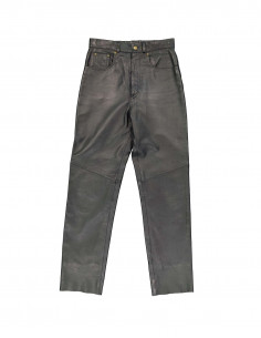 Saki women's real leather trousers