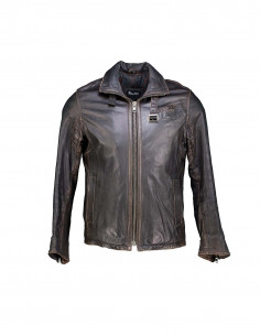 Molltan men's real leather jacket