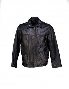 Vintage men's real leather jacket