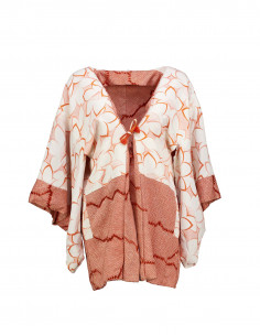 Vintage women's double sided dressing gown