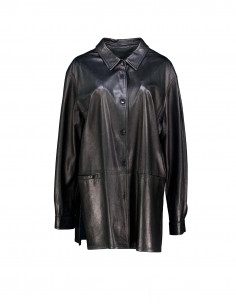 Mabrun women's real leather jacket
