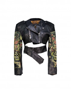 John Richmond women's real leather jacket