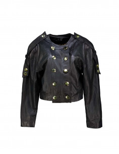 Glan women's real leather jacket