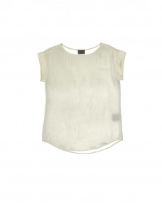 Sand women's silk blouse