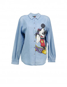 Mickey moteriška denim viršutinė dalis