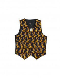 Vintage men's silk tailored vest