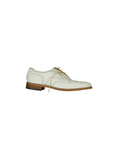 Jan Palmen men's real leather brogue shoes
