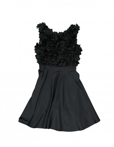 Red Valentino★素敵！Black Lace-paneled Dress Red Valentino Garavani Dress Size 40 IT