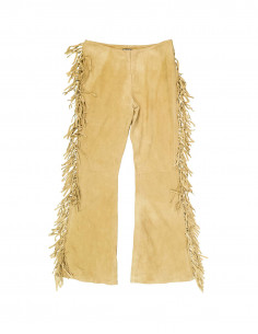 Ralph Lauren women's real leather trousers