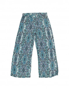 Hennes women's silk wide leg trousers