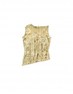 Vintage women's asymetric top
