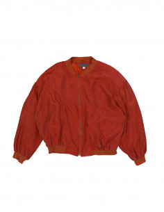 Gino di Roma men's silk bomber jacket