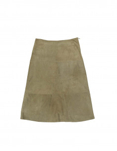 Pauw women's suede leather skirt