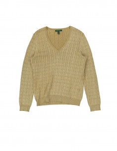Ralph Lauren women's V-neck sweater