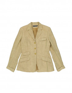 Ralph Lauren women's linen tailored jacket