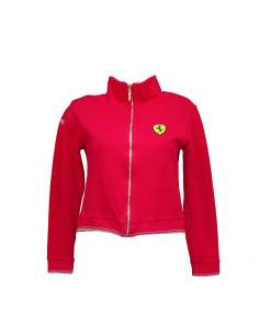 Ferrari women's zippered sweatshirt 1999