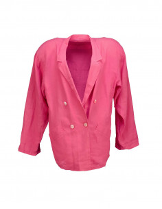Max Mara women's linen blazer