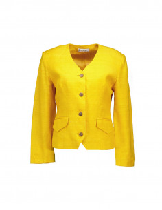 Kris Toffer women's silk tailored jacket