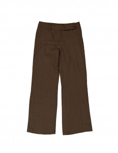 Steps women's linen straight trousers